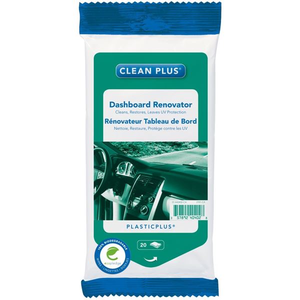 Lingettes nettoyantes pour Plastiques Autobest