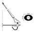 Antenne 33 cm AM/FM pour toit arrière