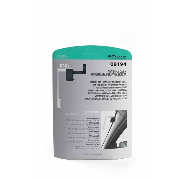 Antenne DAB+ amplifiée 08194