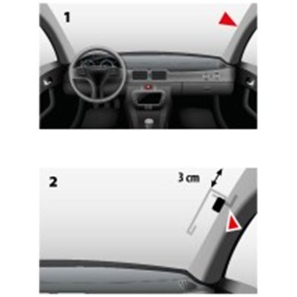 Antenne DAB+ amplifiée 08194