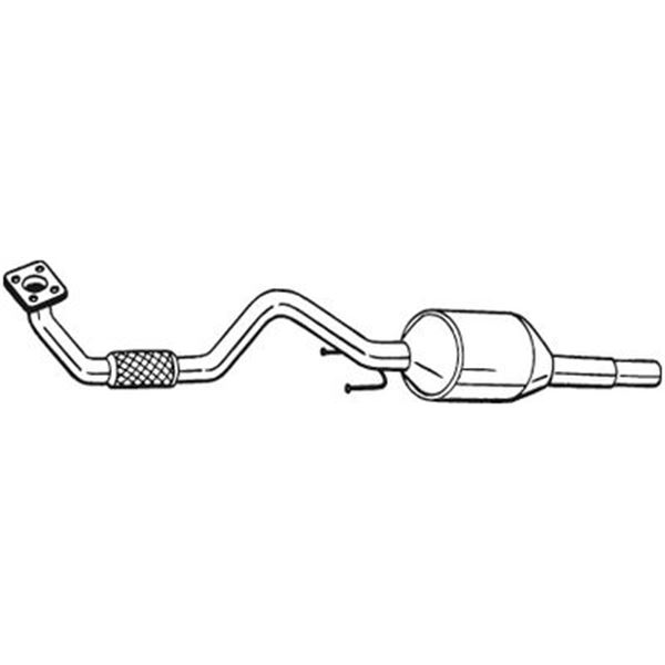 1 catalyseur Bosal 099283