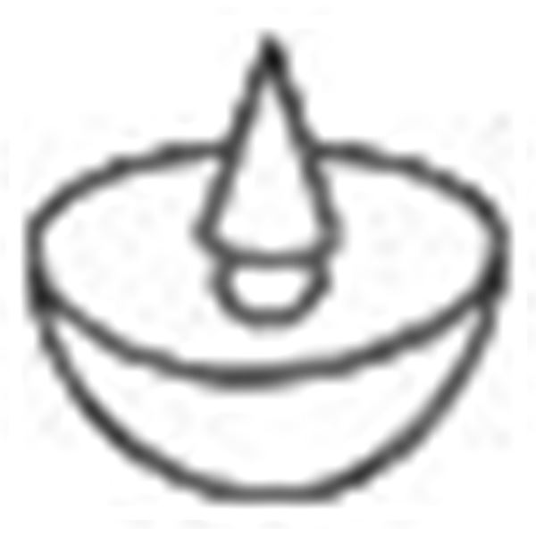 1 silentbloc d'échappement Bosal 255306