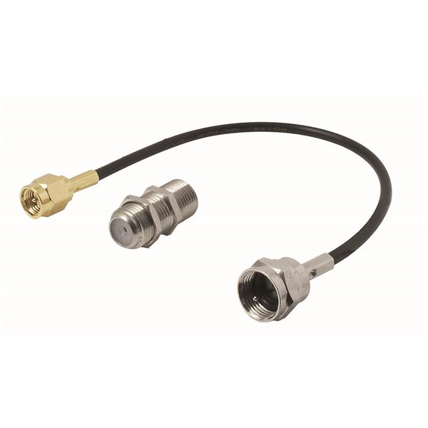Adaptateur pour câble antenne TV - F -> SMA femelle