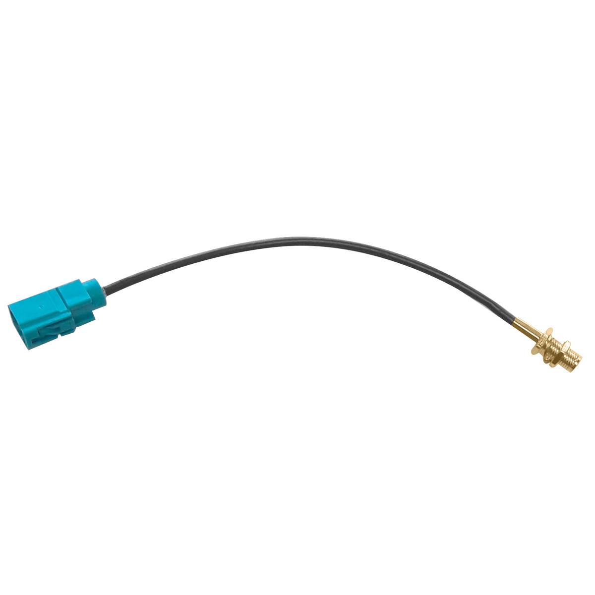 Adaptateur Pour Câble Antenne Dab+ - Fakra Femelle -> Sma Mâle