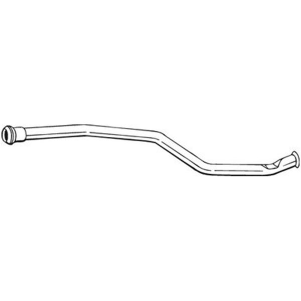 1 tuyau d'échappement Bosal 851151