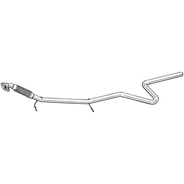 1 tuyau d'échappement Bosal 953171