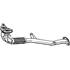 1 tuyau d'échappement Bosal 823889