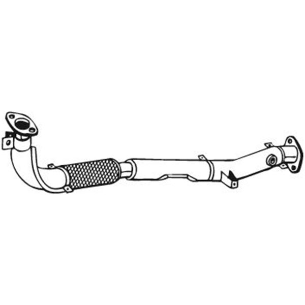 1 tuyau d'échappement Bosal 823887