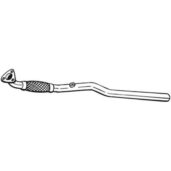 1 tuyau d'échappement Bosal 852317