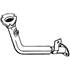 1 tuyau d'échappement Bosal 740355