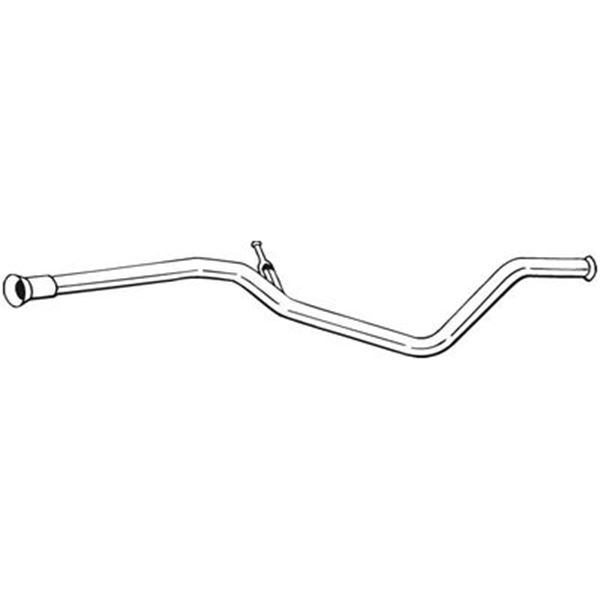 1 tuyau d'échappement Bosal 870137