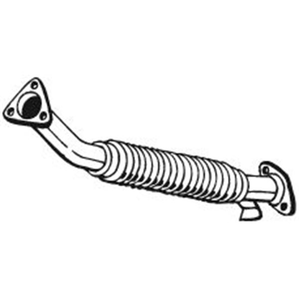 1 tuyau d'échappement Bosal 713153