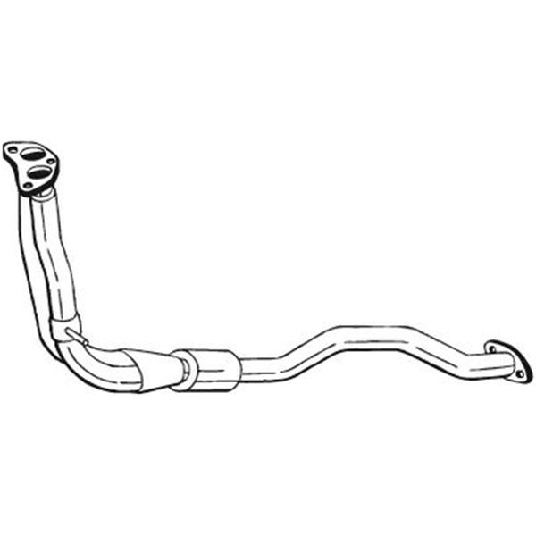 1 tuyau d'échappement Bosal 789031
