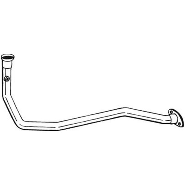 1 tuyau d'échappement Bosal 789029
