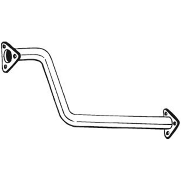 1 tuyau d'échappement Bosal 835015