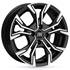 Jante aluminium Racer 18 pouces Noir Brillant Face Polie