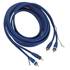 Câble audio RCA / RCA plaqué or double blindage 2 m