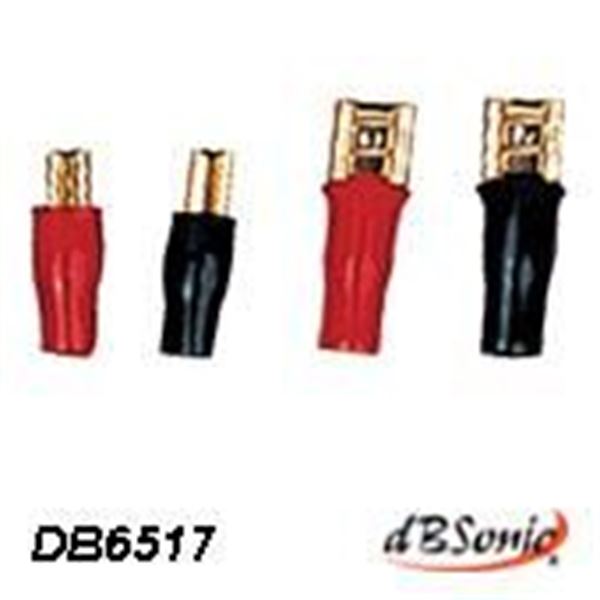 Assortiment 10 cosses HP plaqué or 6 mm²