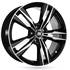 Jante aluminium Racer 19 pouces Noir Brillant Face Polie