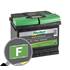 Batterie voiture Feu Vert F - 44Ah / 440A - 12V