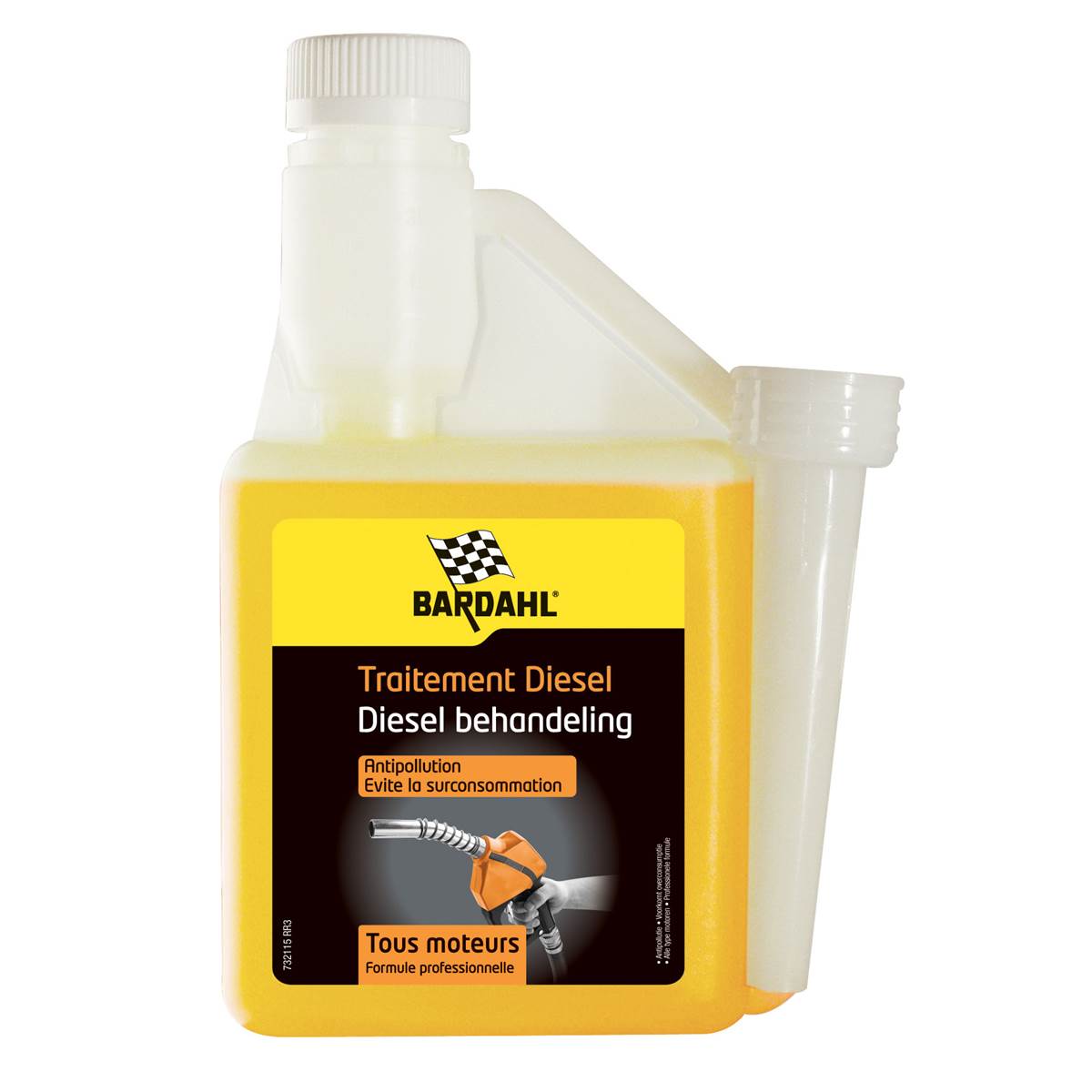 Traitement Anti-pollution Diesel Bardahl 500 Ml