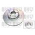1 disque de frein avant Quinton Hazell BDC6036