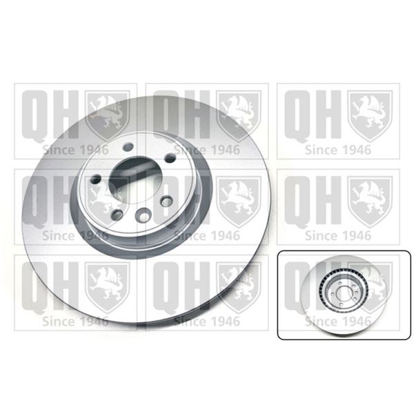 1 disque de frein avant Quinton Hazell BDC6131