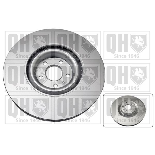 1 disque de frein avant Quinton Hazell BDC6178