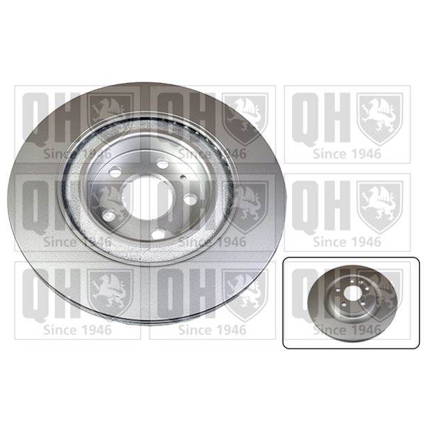 1 disque de frein arrière Quinton Hazell BDC6180