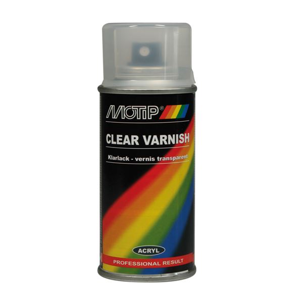 Aérosol de peinture vernis 02001 MOTIP 150ml