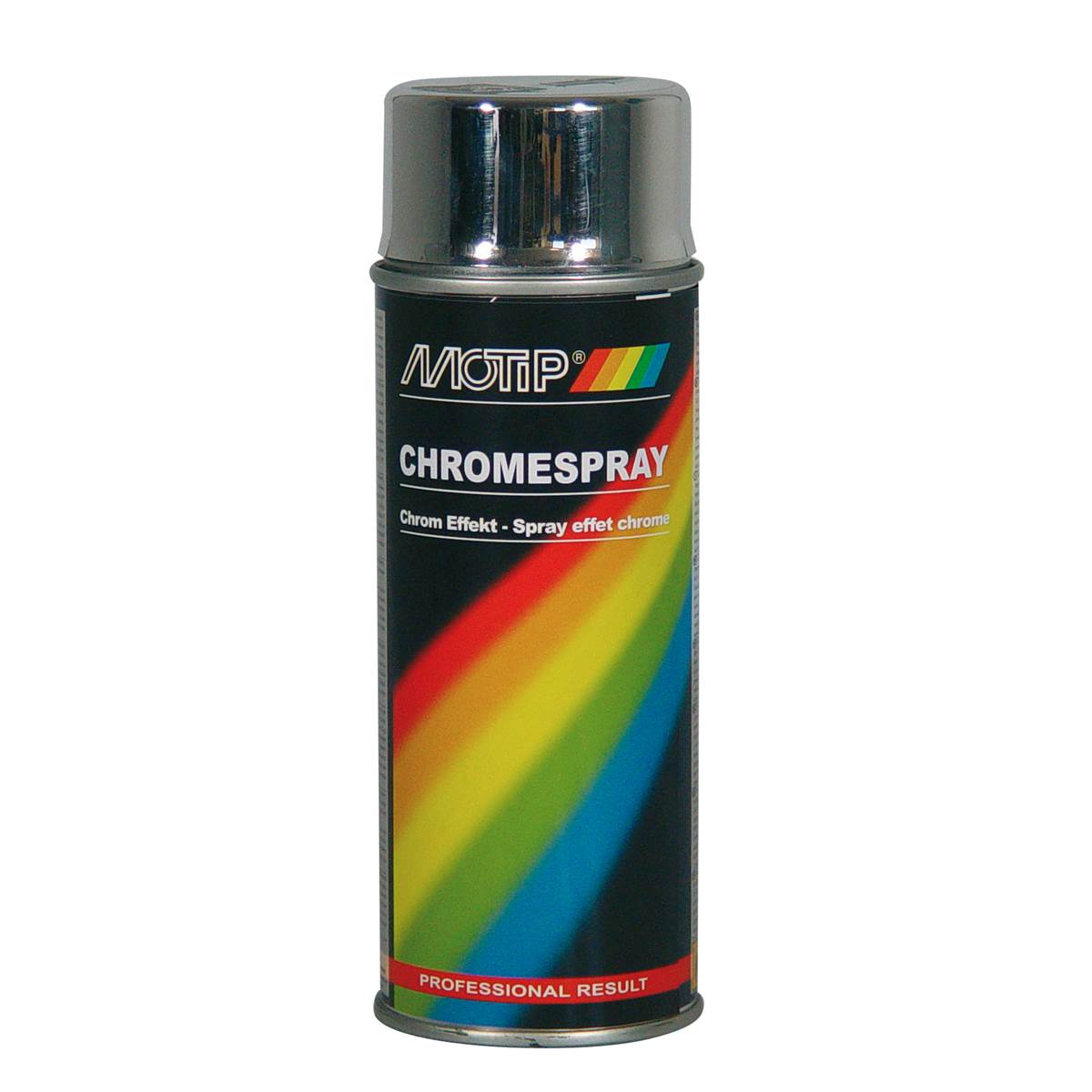 Aérosol Peinture Effet Chrome Motip 400 Ml