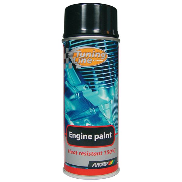 Aérosol de peinture rouge pour moteur 400ml Motip