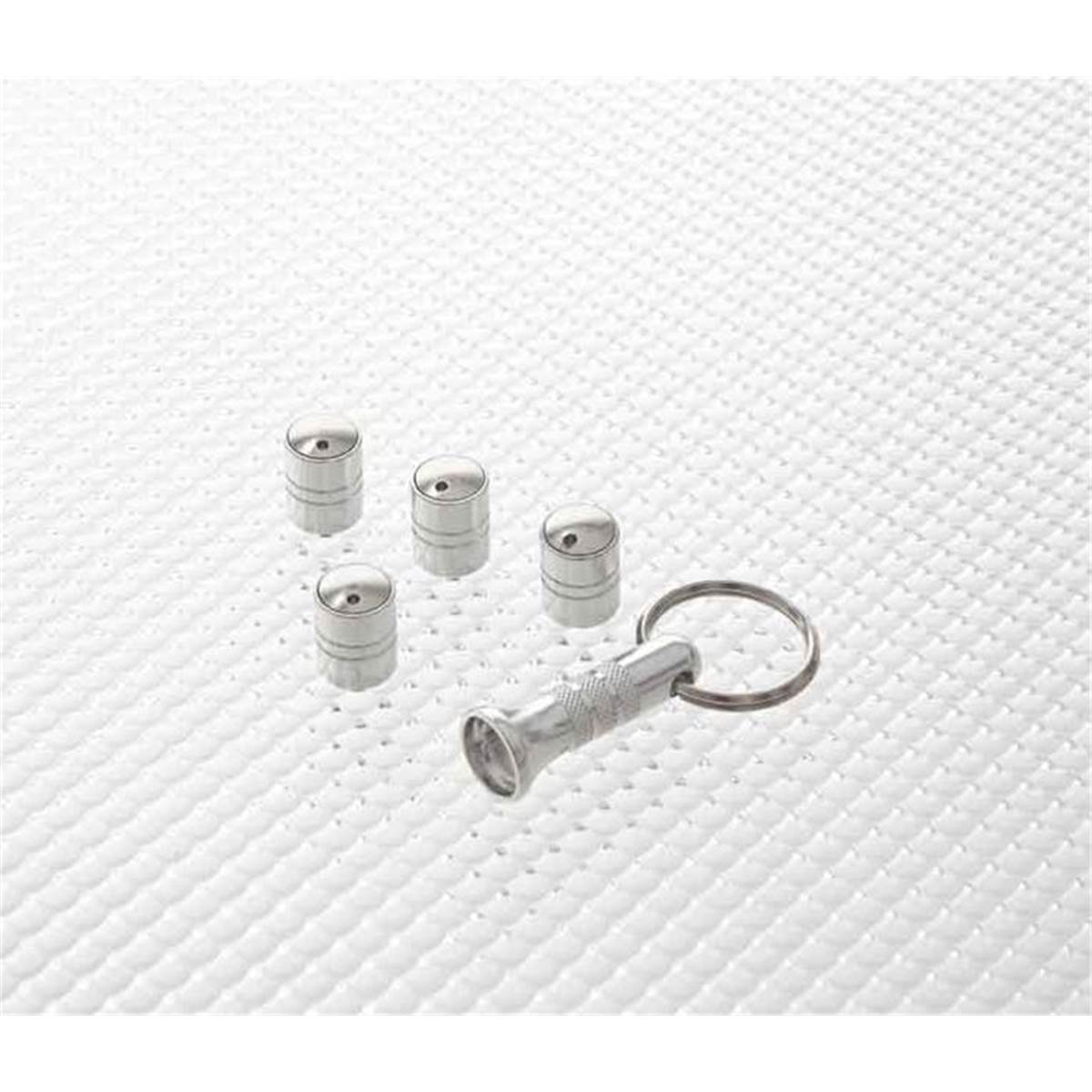 4 Bouchons De Valves Aluminium Antivol Richbrook