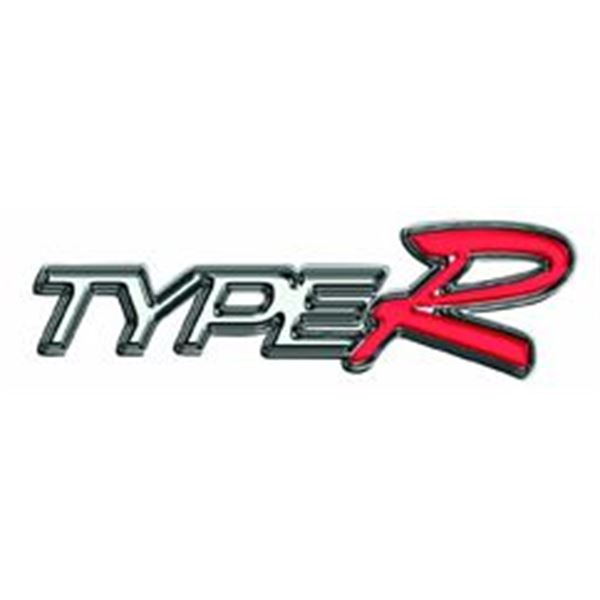 Adhésif emblême Type R chrome