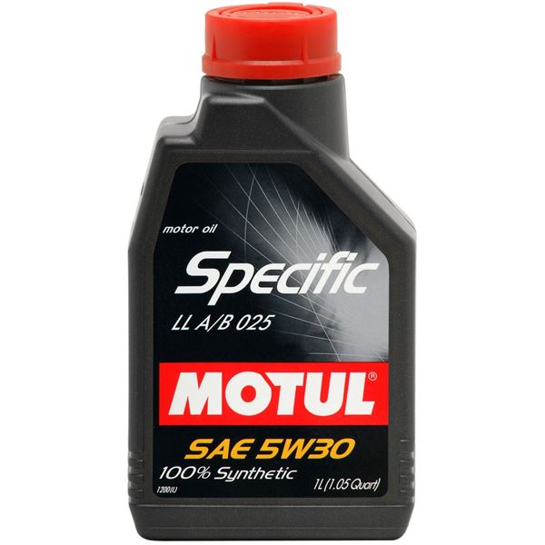 Huile 100 % synthèse Motul SPECIFIC LL A/B 025 5w30 1L