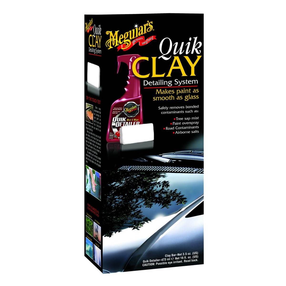 Gomme Pour Rénover Peinture Carrosserie Quick Clay Meguiar's