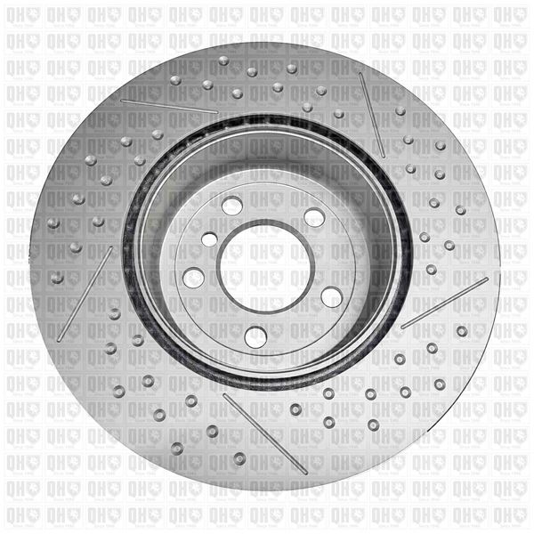 1 disque de frein arrière Quinton Hazell BDC6245