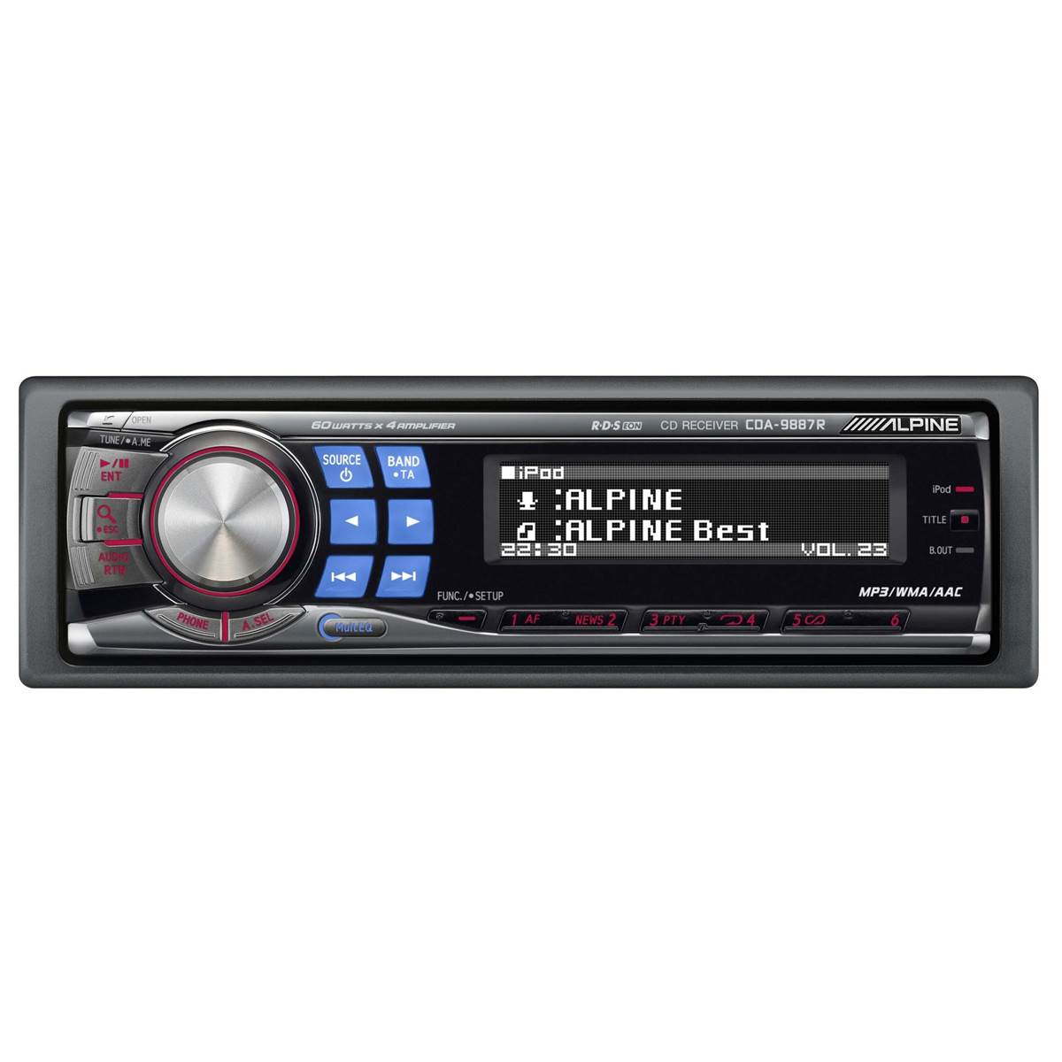 Autoradio Alpine Cda-9887r