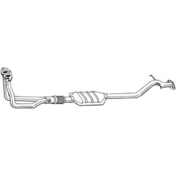 1 catalyseur Bosal 099409
