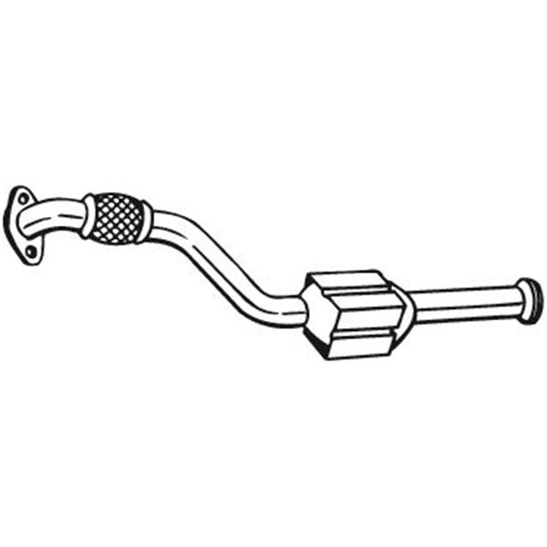 1 catalyseur Bosal 099592