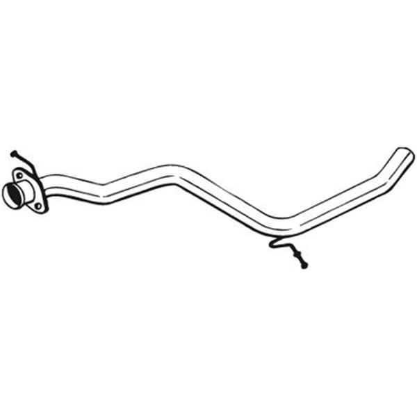 1 tuyau d'échappement Bosal 851169