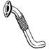 1 tuyau d'échappement Bosal 740115