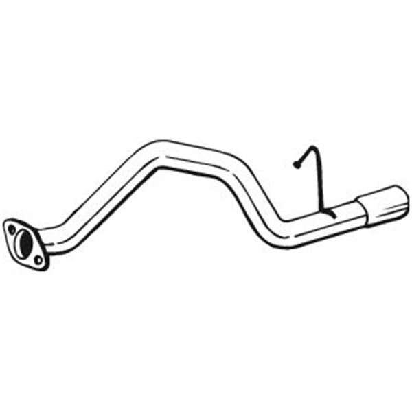 1 tuyau d'échappement Bosal 351219