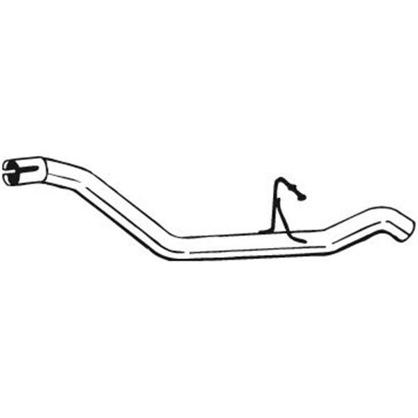 1 tuyau d'échappement Bosal 840115