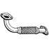 1 tuyau d'échappement Bosal 703121