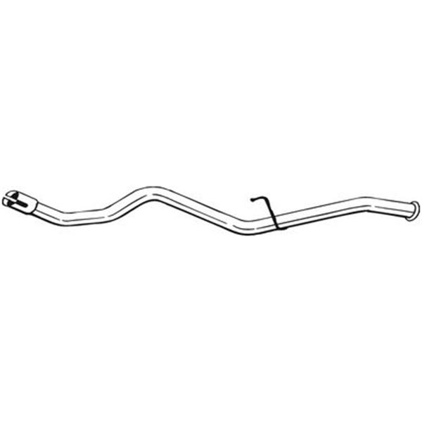 1 tuyau d'échappement Bosal 851139