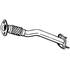 1 tuyau d'échappement Bosal 750017