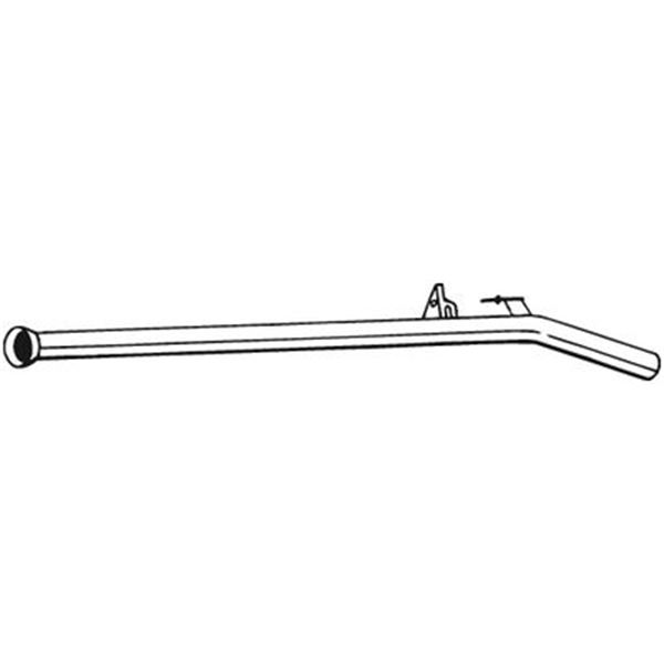 1 tuyau d'échappement Bosal 852313