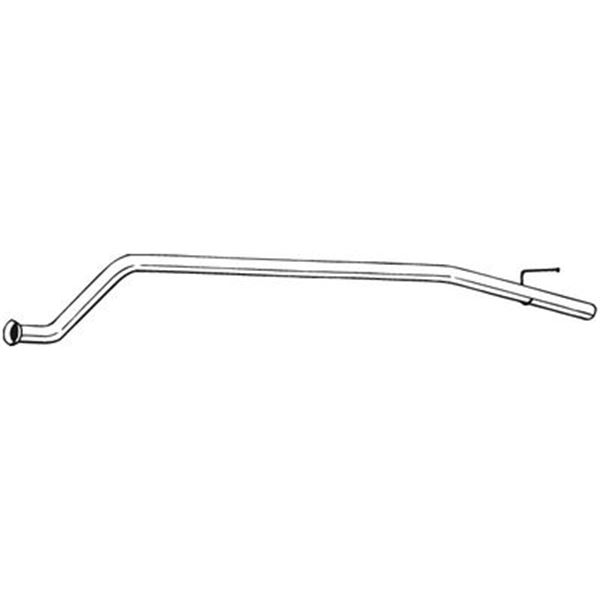1 tuyau d'échappement Bosal 965221