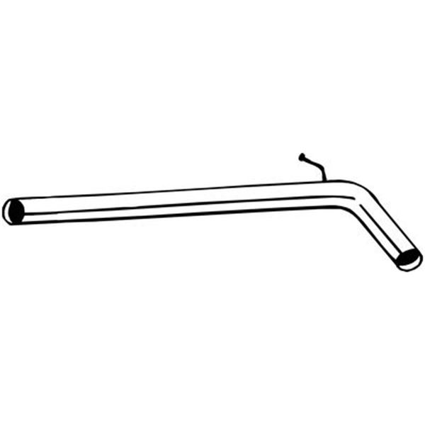 1 tuyau d'échappement Bosal 801181